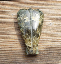 Load image into Gallery viewer, 3" LABRADORITE ANGEL Natural Handcarved Stone Gemstone