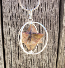 Load image into Gallery viewer, Natural FANCY AGATE  Merkaba Pendant Gemstone Merkaba Spinning Star Pendant