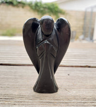 Load image into Gallery viewer, 2" ONYX ANGEL Natural Handcarved Stone Gemstone