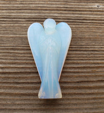 Load image into Gallery viewer, 2" OPALITE ANGEL Natural Handcarved Stone Gemstone
