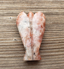 Load image into Gallery viewer, 2" SUNSTONE ANGEL Natural Handcarved Stone Gemstone