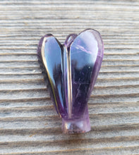 Load image into Gallery viewer, 1" AMETHYST ANGEL Natural Handcarved Stone Gemstone