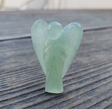 Load image into Gallery viewer, 1" GREEN AVENTURINE ANGEL Natural Handcarved Stone Gemstone