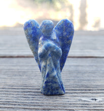 Load image into Gallery viewer, 1" LAPIS LAZULI ANGEL Natural Handcarved Stone Gemstone