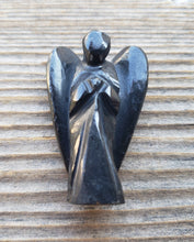 Load image into Gallery viewer, 1" ONYX ANGEL Natural Handcarved Stone Gemstone