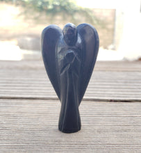 Load image into Gallery viewer, 3" OBSIDIAN ANGEL Natural Handcarved Stone Gemstone
