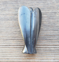 Load image into Gallery viewer, 3" BLACK TOURMALINE ANGEL Natural Handcarved Stone Gemstone