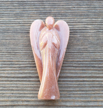 Load image into Gallery viewer, 3" RED AVENTURINE ANGEL Natural Handcarved Stone Gemstone