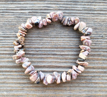 Load image into Gallery viewer, LOVE Natural Stone Gemstone Stretchy Chip Bracelet Set