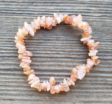 Load image into Gallery viewer, MOTIVATION Natural Stone Gemstone Stretchy Chip Bracelet Set