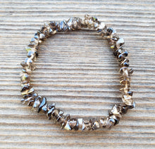 Load image into Gallery viewer, BANISH BAD ENERGY Natural Stone Gemstone Stretchy Chip Bracelet Set