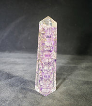 Load image into Gallery viewer, NATURAL ORGONE  Amethyst TOWER Gemstone Stone Crystal