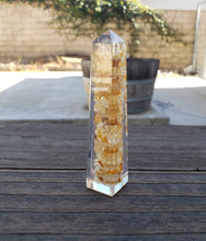 Load image into Gallery viewer, NATURAL ORGONE  Citrine TOWER Gemstone Stone Crystal