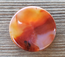 Load image into Gallery viewer, CARNELIAN Sphere Stand Natural Stone Hand Carved Gemstone Sphere Stand