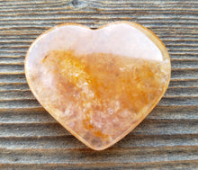 Load image into Gallery viewer, NATURAL RED AVENTURINE Gemstone Puffy Heart 30-35mm