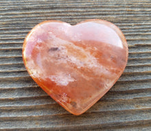 Load image into Gallery viewer, NATURAL RED AVENTURINE Gemstone Puffy Heart 30-35mm