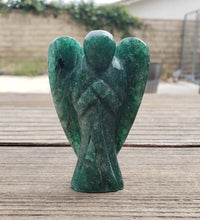 Load image into Gallery viewer, 3" JADE ANGEL Natural Handcarved Stone Gemstone