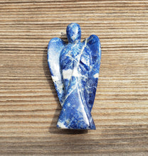 Load image into Gallery viewer, 3" LAPIS LAZULI ANGEL Natural Handcarved Stone Gemstone