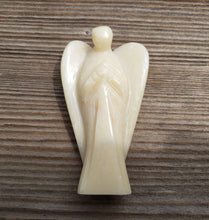 Load image into Gallery viewer, 3" YELLOW JADE ANGEL Natural Handcarved Stone Gemstone