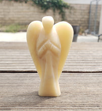 Load image into Gallery viewer, 3" YELLOW JADE ANGEL Natural Handcarved Stone Gemstone