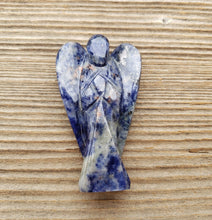 Load image into Gallery viewer, 2" SODALITE ANGEL Natural Handcarved Stone Gemstone