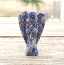 Load image into Gallery viewer, 2" SODALITE ANGEL Natural Handcarved Stone Gemstone