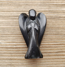Load image into Gallery viewer, 2" ONYX ANGEL Natural Handcarved Stone Gemstone