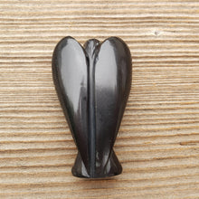 Load image into Gallery viewer, 2" ONYX ANGEL Natural Handcarved Stone Gemstone