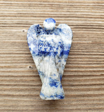 Load image into Gallery viewer, 2" LAPIS LAZULI ANGEL Natural Handcarved Stone Gemstone
