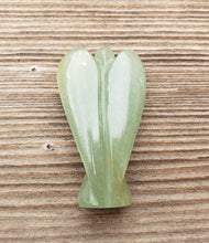 Load image into Gallery viewer, 2" GREEN AVENTURINE ANGEL Natural Handcarved Stone Gemstone