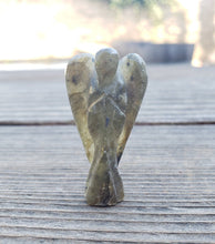 Load image into Gallery viewer, 1" LABRADORITE ANGEL Natural Handcarved Stone Gemstone