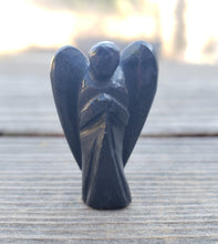 Load image into Gallery viewer, 1" ONYX ANGEL Natural Handcarved Stone Gemstone