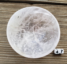 Load image into Gallery viewer, LARGE 3" ROSE QUARTZ Bowl Natural Stone Hand Carved Gemstone Bowl [47]