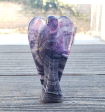 Load image into Gallery viewer, 3" FLUORITE ANGEL Natural Handcarved Stone Gemstone