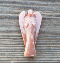 Load image into Gallery viewer, 3" RED AVENTURINE ANGEL Natural Handcarved Stone Gemstone