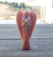 Load image into Gallery viewer, 3" RED AVENTURINE ANGEL Natural Handcarved Stone Gemstone
