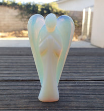 Load image into Gallery viewer, 3" OPALITE ANGEL Natural Handcarved Stone Gemstone