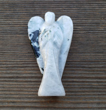 Load image into Gallery viewer, 3" RAINBOW MOONSTONE ANGEL Natural Handcarved Stone Gemstone
