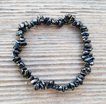 Load image into Gallery viewer, BANISH BAD ENERGY Natural Stone Gemstone Stretchy Chip Bracelet Set