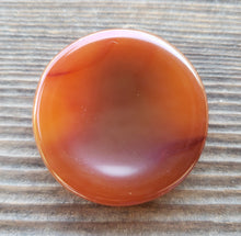 Load image into Gallery viewer, CARNELIAN Sphere Stand Natural Stone Hand Carved Gemstone Sphere Stand