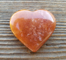 Load image into Gallery viewer, NATURAL RED AVENTURINE Gemstone Puffy Heart 30-35mm