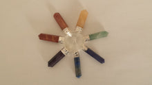 Load image into Gallery viewer, 7 CHAKRA ENERGY GENERATOR Natural Gemstone