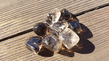 Load image into Gallery viewer, SMOKY QUARTZ TUMBLED Stone One (1) Medium/Large Natural Tumble Stone