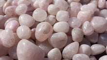 Load image into Gallery viewer, ROSE QUARTZ TUMBLED Stone One (1) Medium/Large Natural Tumble Stone