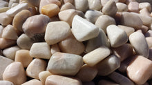 Load image into Gallery viewer, MOONSTONE TUMBLED Stone One (1) Medium/Large Natural Tumble Stone
