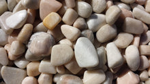 Load image into Gallery viewer, MOONSTONE TUMBLED Stone One (1) Medium/Large Natural Tumble Stone
