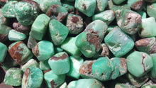 Load image into Gallery viewer, THREE (3) CHRYSOPRASE TUMBLED Stones Medium/Large Natural Tumble Stones
