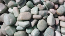 Load image into Gallery viewer, AMAZONITE TUMBLED Stone One (1) Medium/Large Natural Tumble Stone
