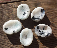 Load image into Gallery viewer, RAINBOW MOONSTONE Worry Stone Natural Stone Hand Carved Gemstone Worry Stone