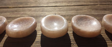 Load image into Gallery viewer, MOONSTONE Worry Stone Natural Stone Hand Carved Gemstone Worry Stone